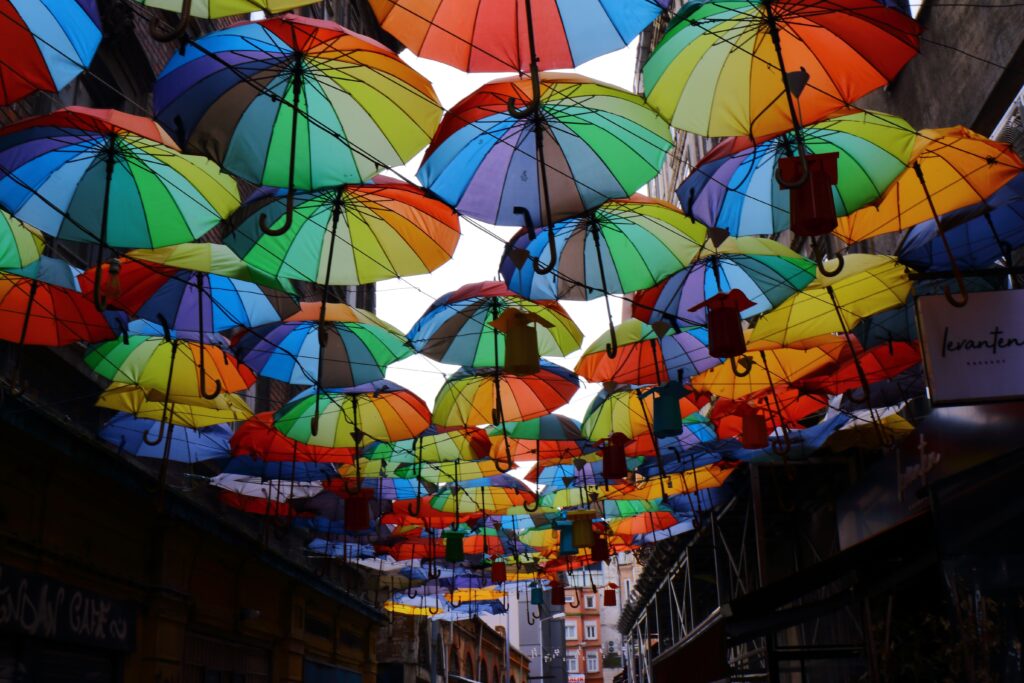 Hodja Tahsin Street - Umbrella Street is one of the most Instagrammed places in Istanbul