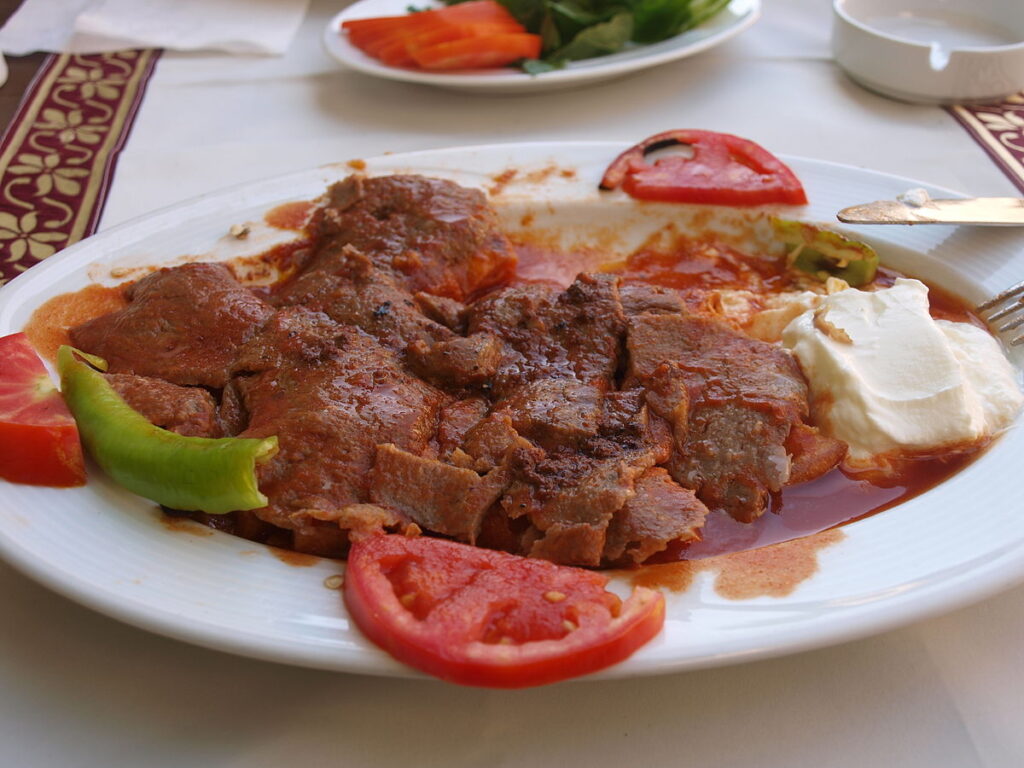 photo of Iskander Kebab - one of the most popular dishes in Turkey