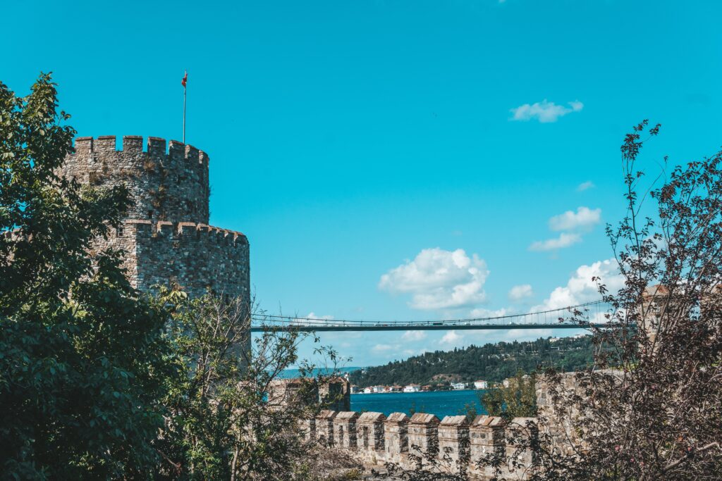 Yedikule Dungeon Museum - the main gate of Constantinople in Turkey