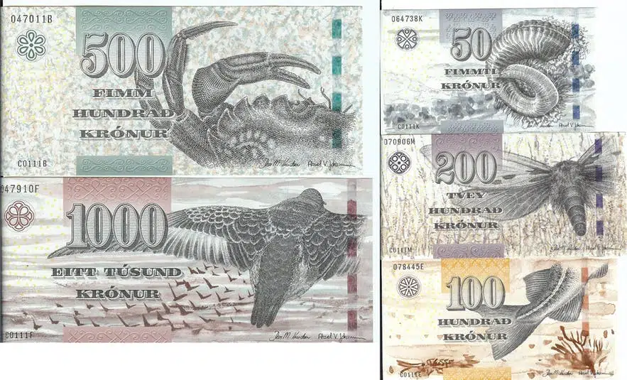 photo of Faroese krona - the local currency in the Faroe Islands